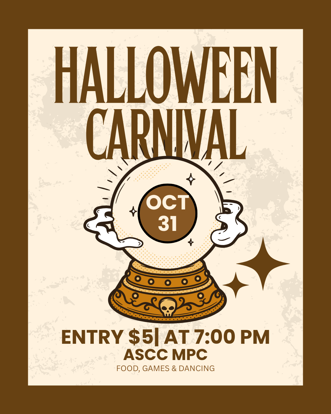 HALLOWEEN CARNIVAL FLYER 10-31